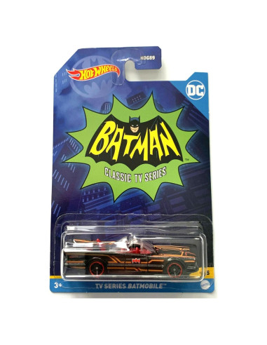 DieCast Hot Wheels Batmóvil DC Batman 1:64 Metal 49.87g