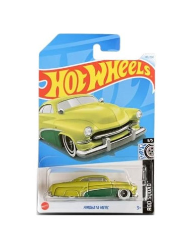 Hot Wheels Hirohata Merc Verde 1:64 Rod Squad Coche Metal