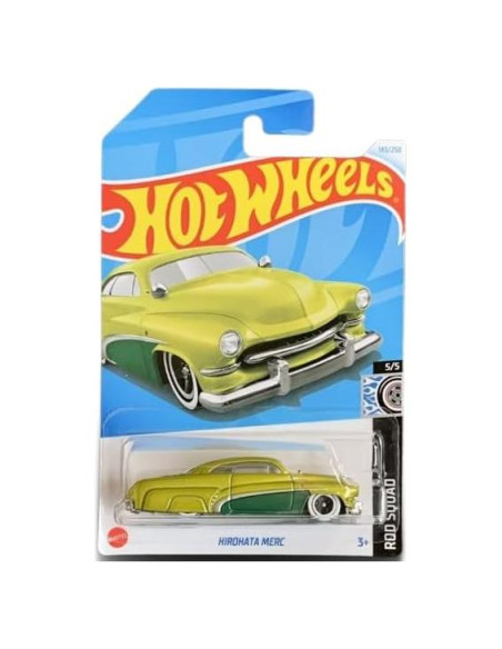 Hot Wheels Hirohata Merc Verde 1:64 Rod Squad Coche Metal
