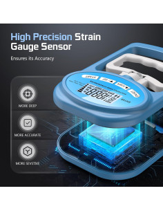Dinamómetro Electrónico Hichor para Fuerza de Agarre 120 kg 2