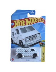 Hot Wheels Furgoneta de los 70 Escala 1:64 Mattel