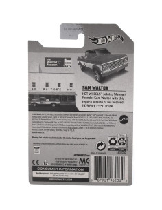 Camión Hot Wheels Ford F-150 1979 Coleccionable Sam Walton 2