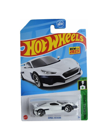 Hot Wheels Rimac Nevera 1:64 Blanco - Mattel