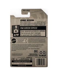 Hot Wheels Rimac Nevera 1:64 Blanco - Mattel 2