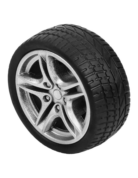 BOXOB 4 Ruedas de Neumático de Juguete para Coche RC 4.8x1.9cm