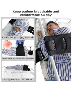 Cinturón de Transferencia VobeNit para Ancianos 128x32cm 2