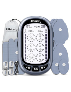 Estimulador Muscular TENS Uthlusty Doble Canal 24 Modos