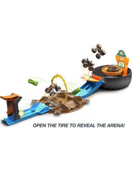 Juego de Camiones Monstruo Hot Wheels 12 Piezas 1:64 + Acrobacias Juego de Camiones Monstruo Hot Wheels 12 Piezas 1:64 + Acrobacias