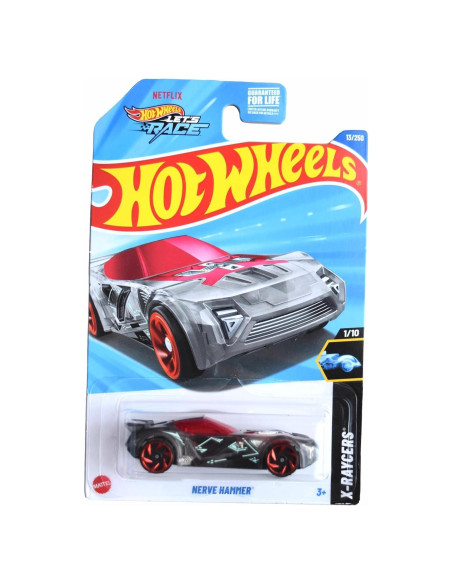 Hot Wheels Nerve Hammer X-Raycers 1:64 Transparente Hot Wheels Nerve Hammer X-Raycers 1:64 Transparente
