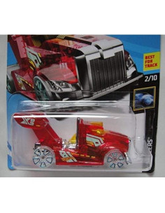 Hot Wheels X-RAYCERS Camión Rojo Storm 1:64 Coleccionista 2