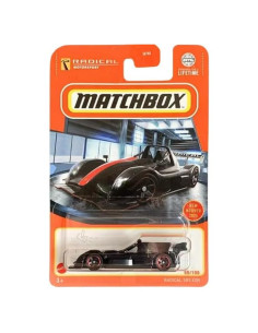 Coche de Fundición Matchbox Radical SR3 XXR Negro 1:64