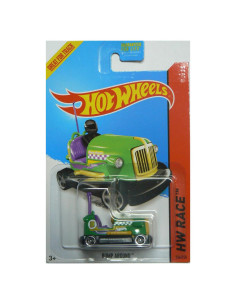 Hot Wheels Bump Around Verde 1:64 - Auto de Choque