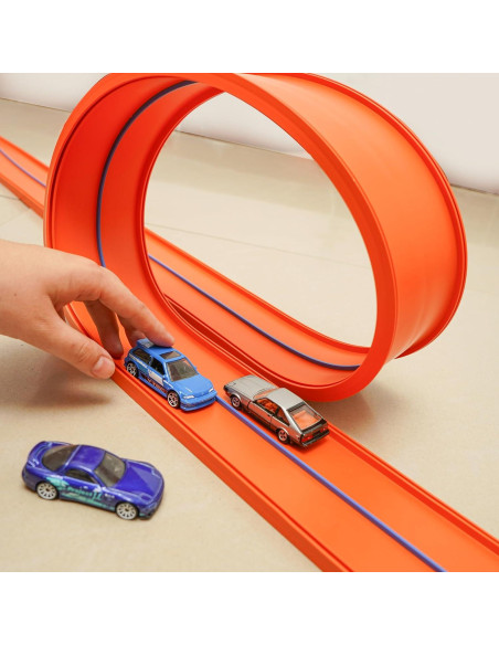 Pista de Coche de Carreras Flexible Cimidore 4.5m Portátil Pista de Coche de Carreras Flexible Cimidore 4.5m Portátil