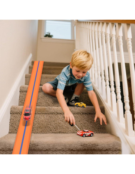 Pista de Coche de Carreras Flexible Cimidore 4.5m Portátil Pista de Coche de Carreras Flexible Cimidore 4.5m Portátil