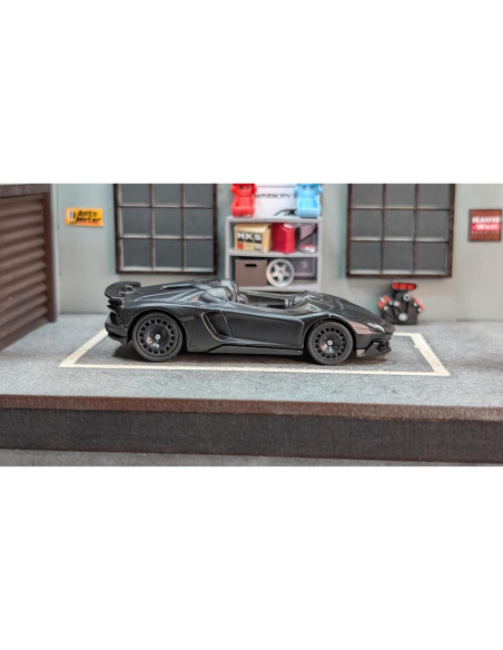 Ruedas de goma progresivas 1:64 - Juego de 10 diseños aleatorios