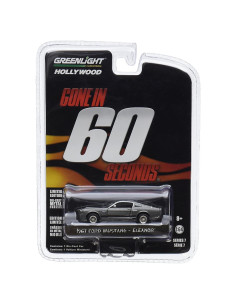 Auto a Escala 1:64 Greenlight 1967 Ford Mustang GT500 Eleanor