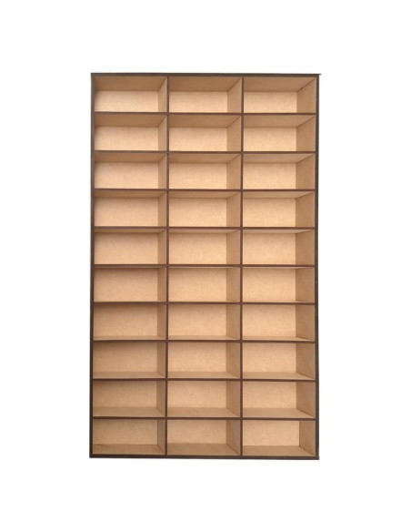 Estante de Exhibición de Coches 1:64 Alejandro Cortes - 30 Espacios Estante de Exhibición de Coches 1:64 Alejandro Cortes - 30 Espacios