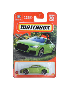 Matchbox Audi TT RS Coupe Verde 1:64 Coleccionable