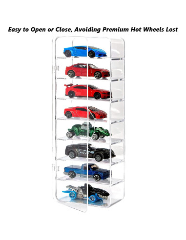 Estuche de Exhibición KISLANE para 24 Coches de Juguete Acrílico
