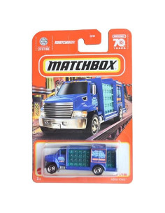 Matchbox Aqua King Camión de Metal Fundido Azul 1:64