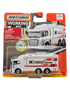 Centro de Comando Táctico Scania Matchbox Working Rigs 13/16