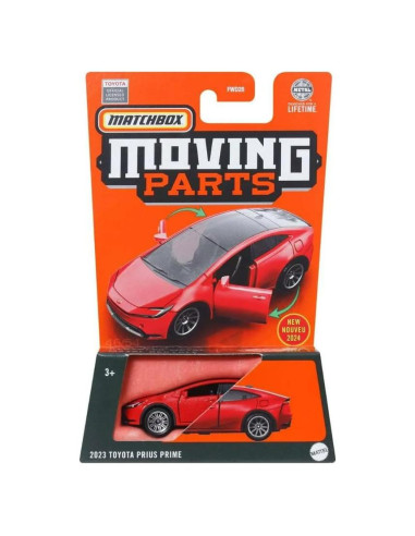 Matchbox Toyota Prius Prime 2023 Modelo Metal Escala 1:64 Rojo