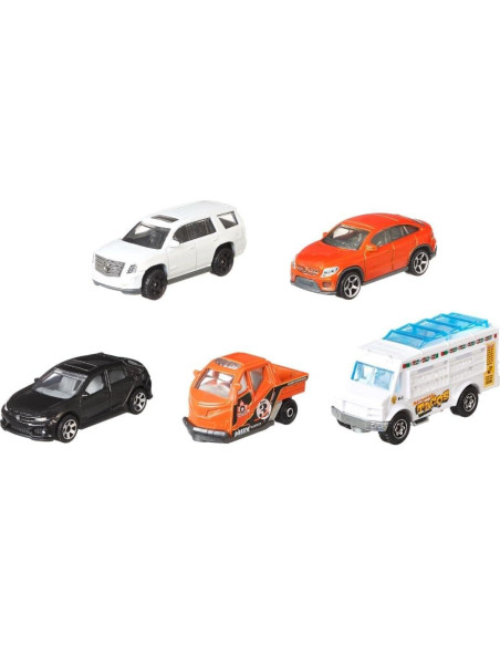 Matchbox 5 Pack City Series Aventura Urbana II - 5 Vehículos Matchbox 5 Pack City Series Aventura Urbana II - 5 Vehículos