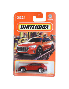 Matchbox Audi E-Tron Rojo 1:64 HVL60 - Coche de Juguete