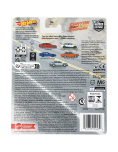 Hot Wheels BMW M5 2001 Cultura de Autos Premium Rojo 2