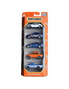 Hot Wheels 5 Pack Tourers Japón - Mattel - Autos a Escala