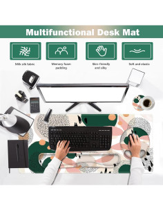 Alfombrilla de Escritorio Ergonómica ARTSo con Soporte para Muñeca 2