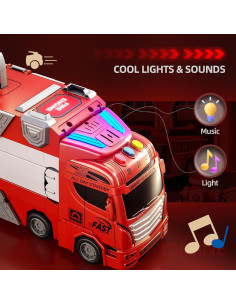 Pista de Carreras 165 cm con 20 Coches de Juguete Jiakora 2