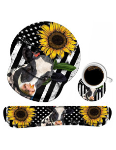 Juego de Reposamuñecas Ergonómico FVAENDHIO con Posavasos