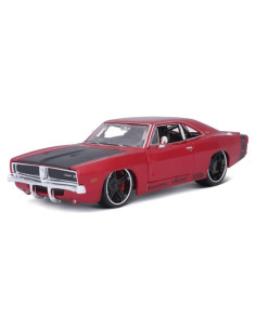 Maisto Dodge Charger R/T 1969 Diecast Rojo 1:25