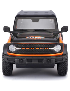 Maisto Ford Bronco Badlands 2021 Naranja 1:24 Diecast 2