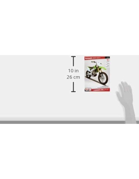 Maisto Kit de Modelo Moto KX 450F 1:12 Grande Maisto Kit de Modelo Moto KX 450F 1:12 Grande