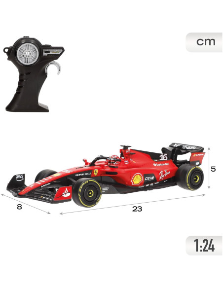 Maisto Tech RC Ferrari SF-23 1:24 Leclerc 2023 - Control 35m Maisto Tech RC Ferrari SF-23 1:24 Leclerc 2023 - Control 35m