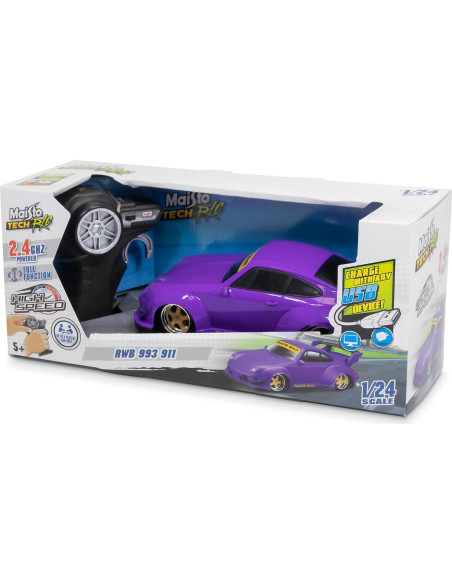 Auto a Control Remoto Maisto RWB 993 1:24 Púrpura
