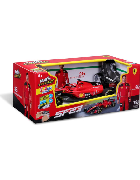 Maisto Tech RC Ferrari SF-23 1:24 Leclerc 2023 - Control 35m Maisto Tech RC Ferrari SF-23 1:24 Leclerc 2023 - Control 35m