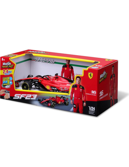 Maisto Tech RC Ferrari SF-23 1:24 Leclerc 2023 - Control 35m Maisto Tech RC Ferrari SF-23 1:24 Leclerc 2023 - Control 35m