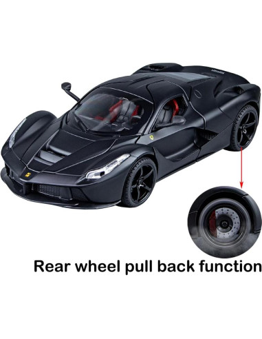 Coche de Juguete LaFerrari iLooboo 1:24 con Sonido y Luz