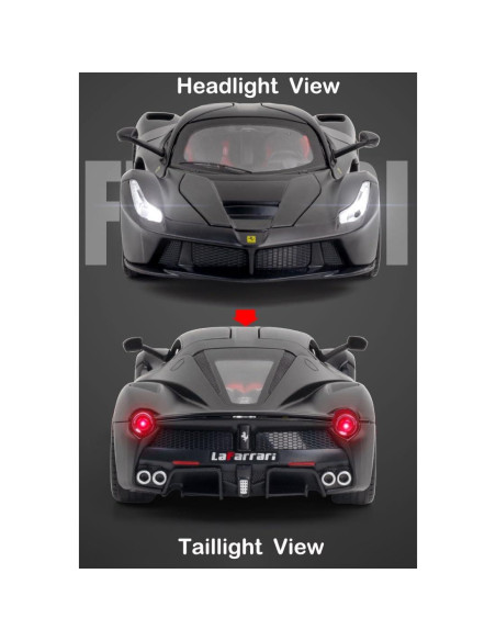 Coche de Juguete LaFerrari iLooboo 1:24 con Sonido y Luz