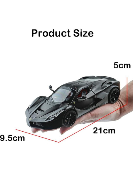 Coche de Juguete LaFerrari iLooboo 1:24 con Sonido y Luz
