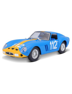 Modelo a Escala 1:24 Bburago Ferrari 250 GTO Azul