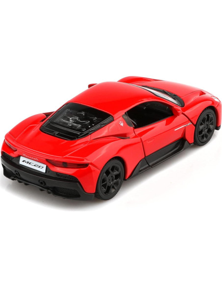 Coche Diecast Maserati MC20 Escala 1:36 Rojo Retroceso