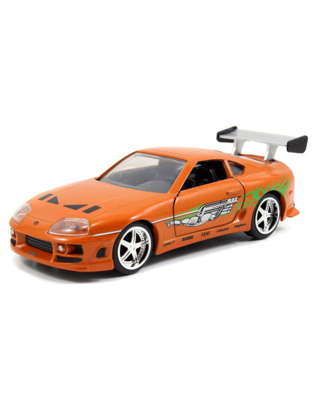 Coche Die-Cast 1:32 Jada Toyota Supra 1995 Naranja