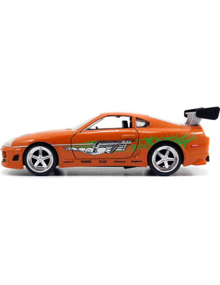 Coche Die-Cast 1:32 Jada Toyota Supra 1995 Naranja