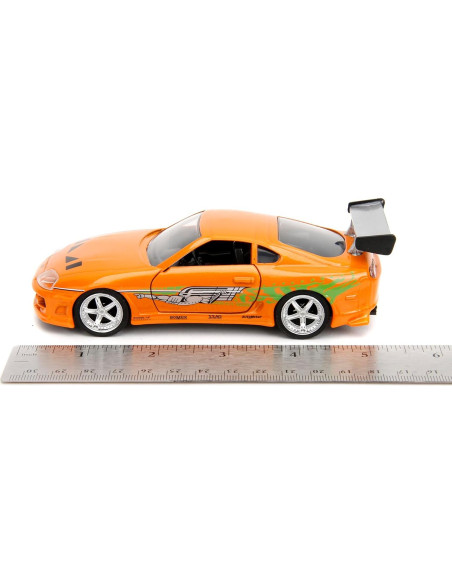 Coche Die-Cast 1:32 Jada Toyota Supra 1995 Naranja