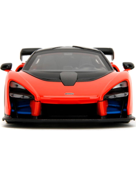 Jada Toys McLaren Senna 1:24 Metal Fundido Detallado Naranja/Negro Jada Toys McLaren Senna 1:24 Metal Fundido Detallado Naranja/Negro
