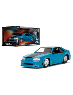 Coche de Metal Jada Toys Rápido y Furioso 1989 Ford Mustang 1:24